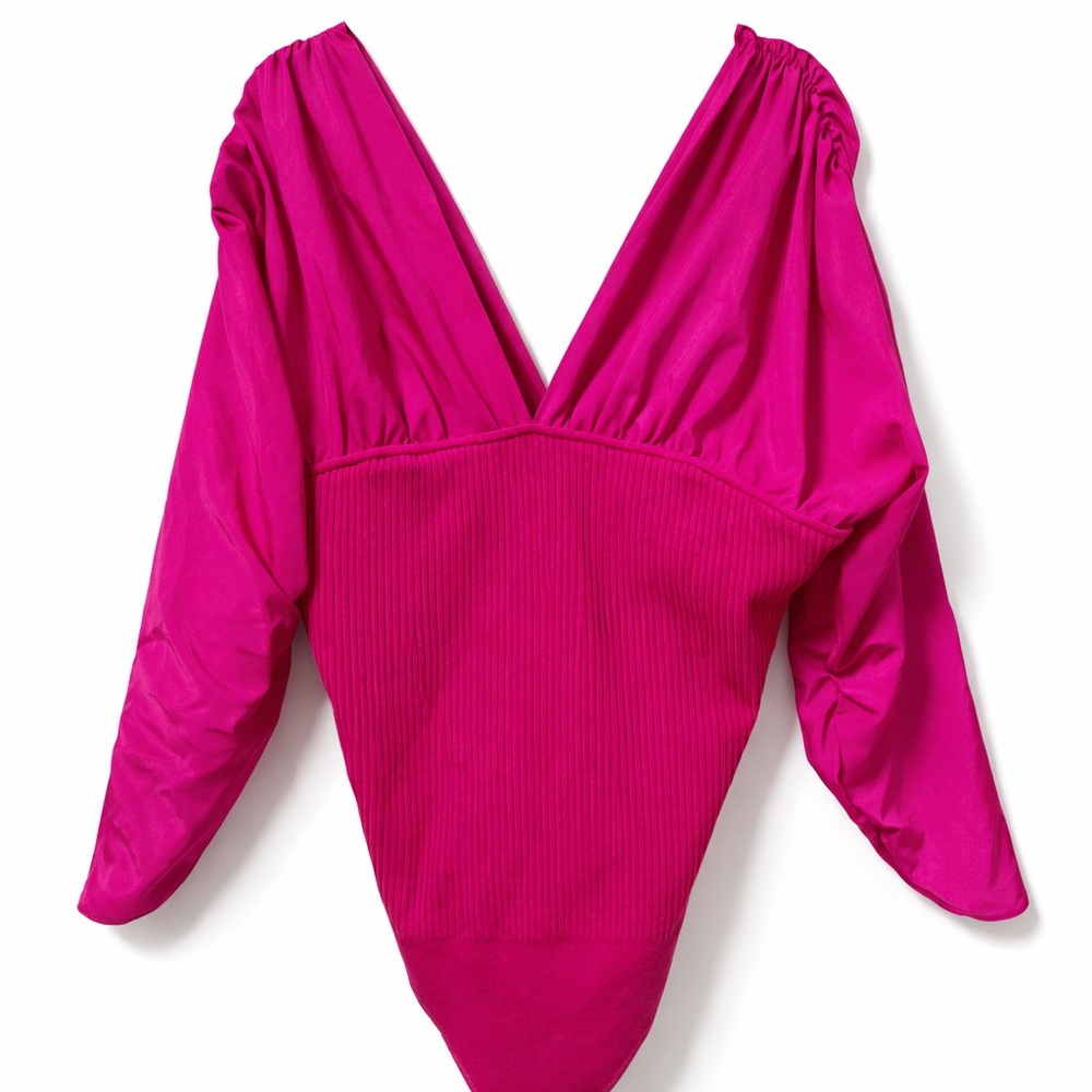 Express Fuchsia Bodysuit